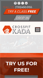 Mobile Screenshot of crossfitkada.com